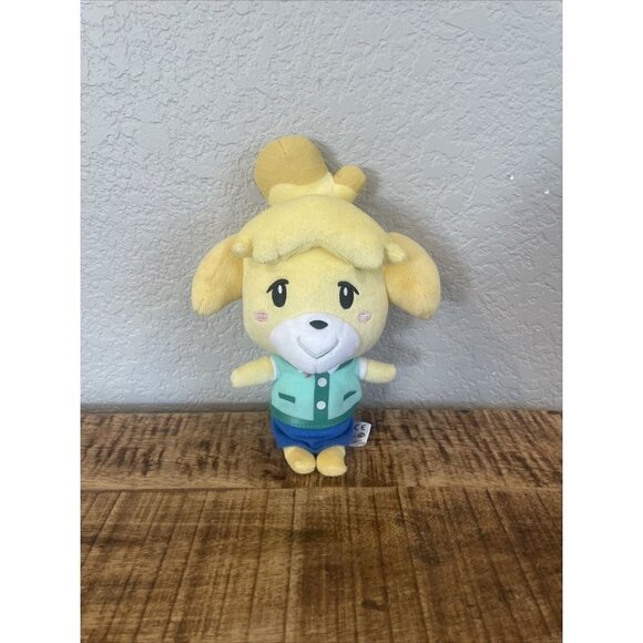 Animal Crossing New Leaf Isabelle 7” Stuffed Plush Nintendo 2015 - Picture 2 of 8